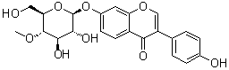 3-(4-Hydroxyphenyl)-7-[(4-O-methyl-beta-D-glucopyranosyl)oxy]-4H-1-benzopyran-4-one molecular structure (CAS 1195968-02-5)