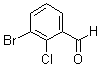 3-Bromo-2-chlorobenzaldehyde molecular structure (CAS 1197050-28-4)