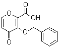 3-苄氧基-4-氧代-4H-吡喃-2-羧酸分子结构 (CAS 119736-16-2)