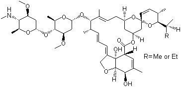 埃玛菌素分子结构 (CAS 119791-41-2)