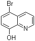 5-溴-8-羟基喹啉分子结构 (CAS 1198-14-7)