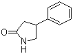 4-苯基-2-吡咯烷酮分子结构 (CAS 1198-97-6)