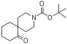 7-Oxo-3-azaspiro[5.5]undecane-3-carboxylic acid 1,1-dimethylethyl ester molecular structure (CAS 1198284-49-9)