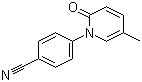 4-(5-Methyl-2-oxo-1(2H)-pyridinyl)benzonitrile molecular structure (CAS 1198411-34-5)