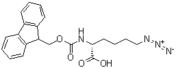 6-Azido-N-[(9H-fluoren-9-ylmethoxy)carbonyl]-D-norleucine molecular structure (CAS 1198791-53-5)
