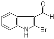2-溴-1H-吲哚-3-甲醛分子结构 (CAS 119910-45-1)