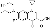 格帕沙星分子结构 (CAS 119914-60-2)