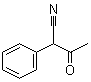 alpha-乙酰基苯乙腈分子结构 (CAS 120065-76-1)