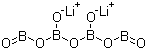 四硼酸锂分子结构 (CAS 12007-60-2)