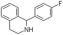1-(4-氟苯基)-1,2,3,4-四氢异喹啉分子结构 (CAS 120086-34-2)
