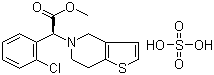 硫酸氯吡格雷分子结构 (CAS 120202-66-6)