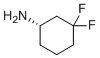 (1S)-3,3-二氟环己烷-1-胺分子结构 (CAS 1202174-18-2)