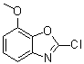 2-氯-7-甲氧基苯并恶唑分子结构 (CAS 1202879-56-8)