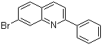 结构式 CAS# 1203578-65-7, 7-溴-2-苯基喹啉