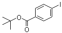 4-碘苯甲酸叔丁酯分子结构 (CAS 120363-13-5)