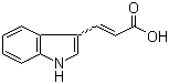 3-Indoleacrylic acid molecular structure (CAS 1204-06-4)