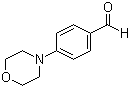4-(4-吗啉)苯甲醛分子结构 (CAS 1204-86-0)