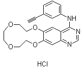 盐酸埃克替尼分子结构 (CAS 1204313-51-8)