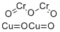 亚铬酸铜分子结构 (CAS 12053-18-8)