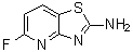 5-氟噻唑并[4,5-b]吡啶-2-胺分子结构 (CAS 1206248-77-2)