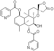 6-O-烟酰半枝莲碱 G分子结构 (CAS 1206805-30-2)