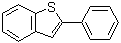 2-苯基苯并[b]噻吩分子结构 (CAS 1207-95-0)