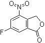 6-Fluoro-4-nitroisobenzofuran-1(3H)-one molecular structure (CAS 1207453-90-4)