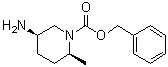 (+)-(2S,5R)-Benzyl 5-amino-2-methylpiperidine-1-carboxylate molecular structure (CAS 1207947-49-6)