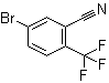 5-Bromo-2-(trifluoromethyl)benzonitrile molecular structure (CAS 1208076-28-1)
