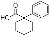 1-(2-吡啶基)环己烷羧酸分子结构 (CAS 1208220-82-9)