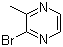 2-溴-3-甲基吡嗪分子结构 (CAS 120984-76-1)