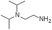 N,N-二异丙基乙二胺分子结构 (CAS 121-05-1)