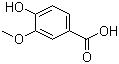 香草酸分子结构 (CAS 121-34-6)