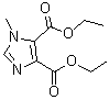 1-甲基-1H-咪唑-4,5-二甲酸二乙酯分子结构 (CAS 1210-92-0)