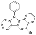 5-Bromo-11-phenyl-11H-benzo[a]carbazole molecular structure (CAS 1210469-09-2)