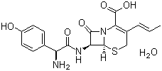 头孢丙烯分子结构 (CAS 121123-17-9)