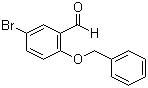 结构式 CAS# 121124-94-5, 2-(苄氧基)-5-溴苯甲醛