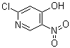 2-Chloro-5-nitro-4-pyridinol molecular structure (CAS 1211386-69-4)