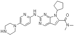 结构式 CAS# 1211441-98-3, 瑞博西尼