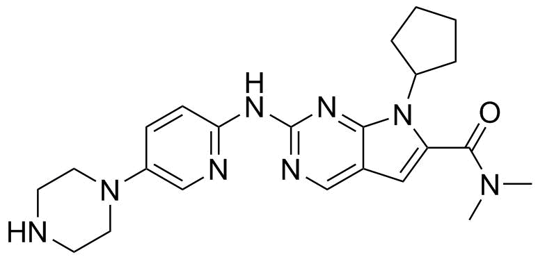 Ribociclib molecular structure (CAS 1211441-98-3)