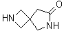 2,6-Diazaspiro[3.4]octan-7-one molecular structure (CAS 1211515-65-9)