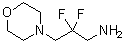 beta,beta-Difluoro-4-morpholinepropanamine molecular structure (CAS 1211595-26-4)