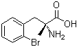 2-溴-alpha-甲基-D-苯丙氨酸分子结构 (CAS 1212307-90-8)