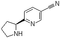 (S)-6-(Pyrrolidin-2-yl)pyridine-3-carbonitrile molecular structure (CAS 1213447-26-7)