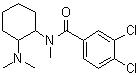 3,4-二氯-N-[2-(二甲基氨基)环己基]-N-甲基苯甲酰胺分子结构 (CAS 121348-98-9)