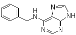 6-苄氨基嘌呤分子结构 (CAS 1214-39-7)