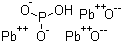 二碱式亚磷酸铅分子结构 (CAS 12141-20-7)