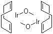 甲氧基(环辛二烯)合铱二聚体分子结构 (CAS 12148-71-9)