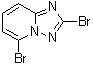 2,5-二溴-[1,2,4]三唑并[1,5-a]吡啶分子结构 (CAS 1214901-64-0)