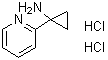 1-(2-Pyridinyl)cyclopropanamine dihydrochloride molecular structure (CAS 1215107-39-3)